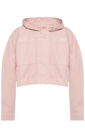 Hooded denim jacket, zdjęcie 1 Hooded denim jacket od N21